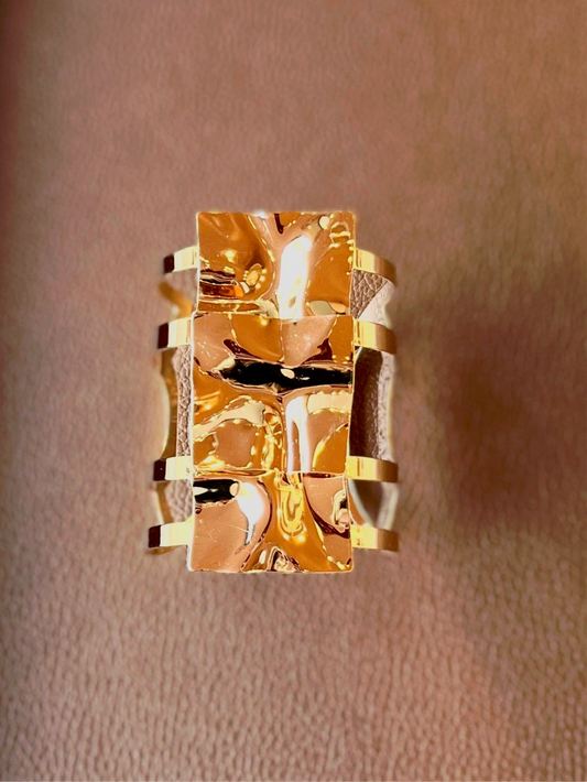 Bracelete Double Square Vazado