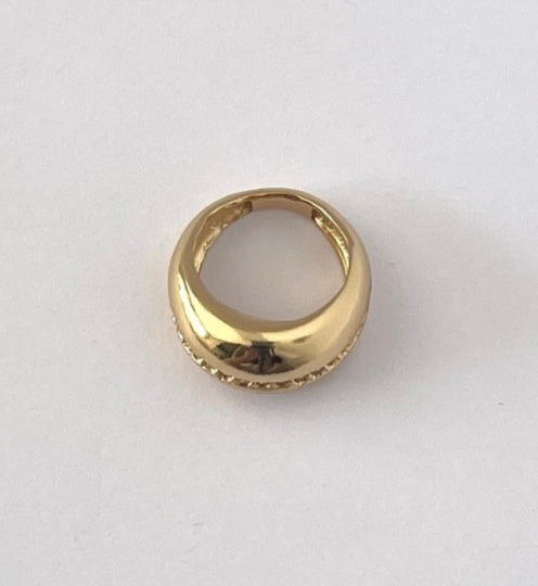 Anel Serene Mindinho Cravejado