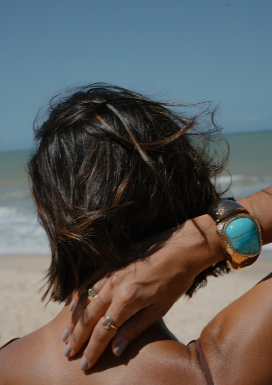 Bracelete Gaya Turquesa