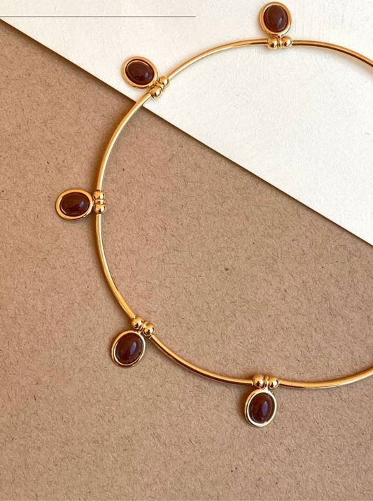 Choker Nômade Marrom