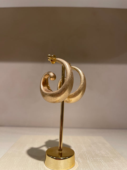 Brinco Argola Acetinada