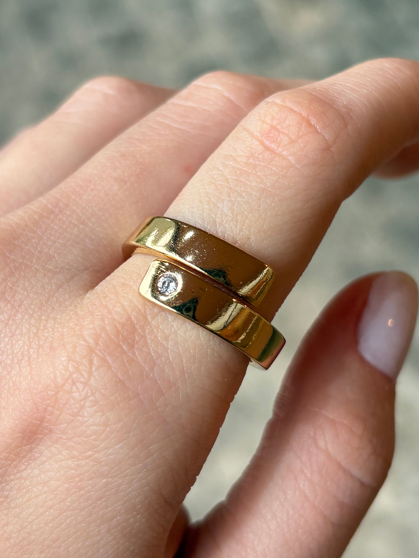 Anel Serene Ponto De Luz