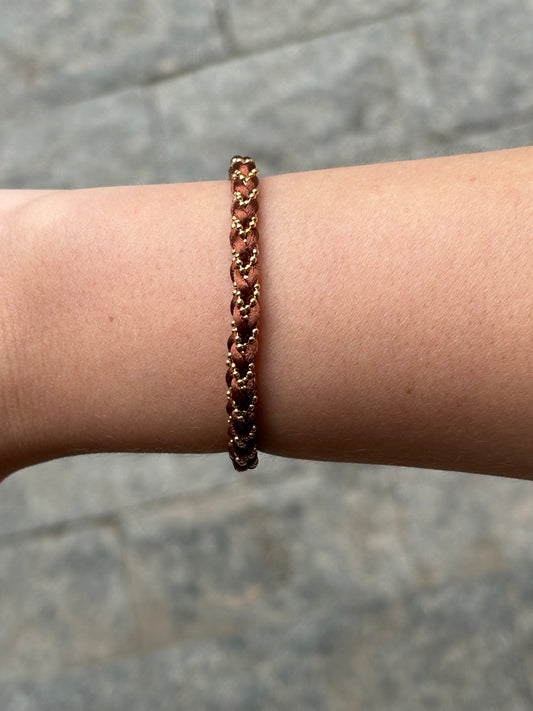 Pulseira Trançada Terrosa
