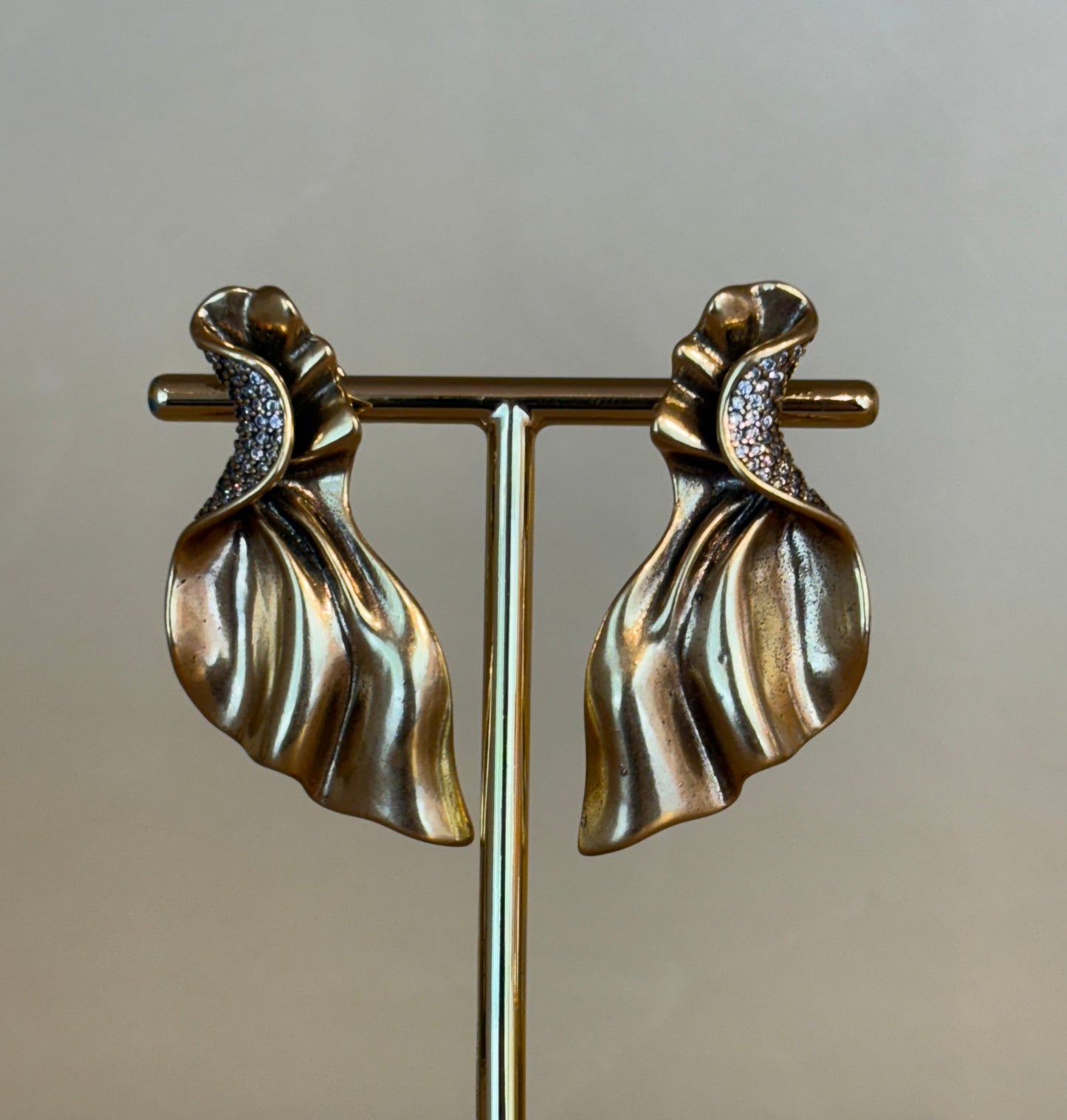 Brinco Fan Ouro Velho