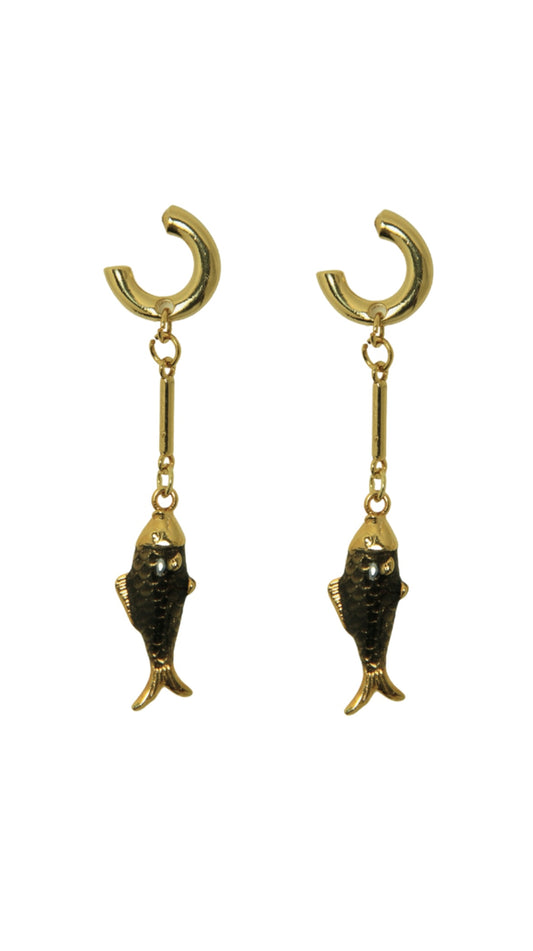 Brinco Fish Ouro Velho