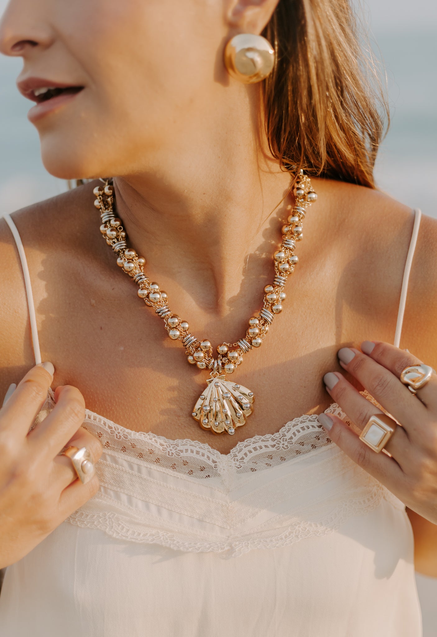 Colar La Isla Duo Shell