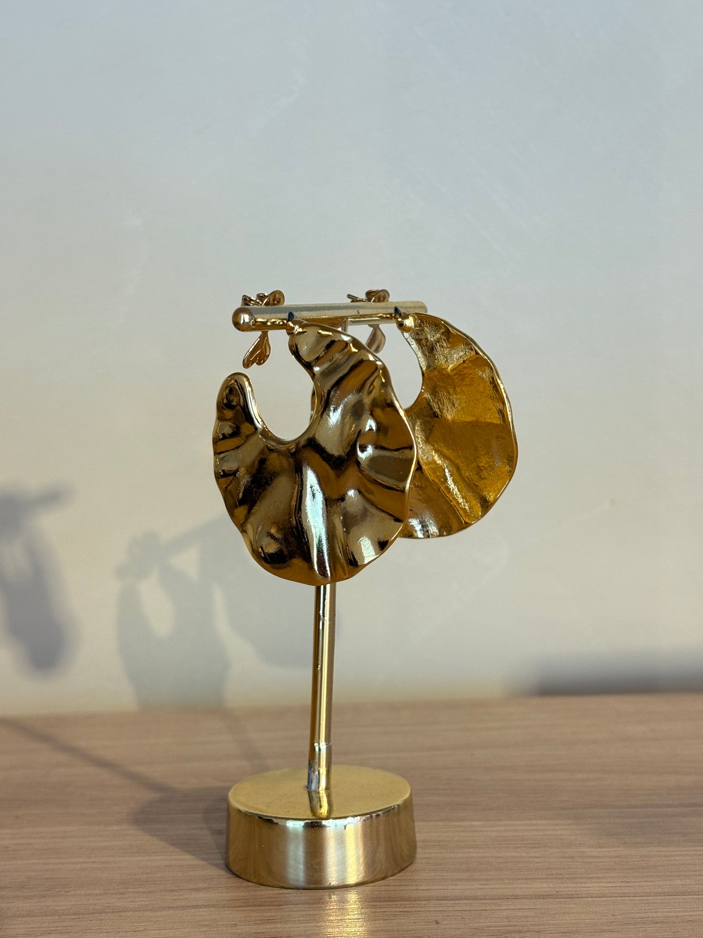 Brinco Argola Meteor Achatada