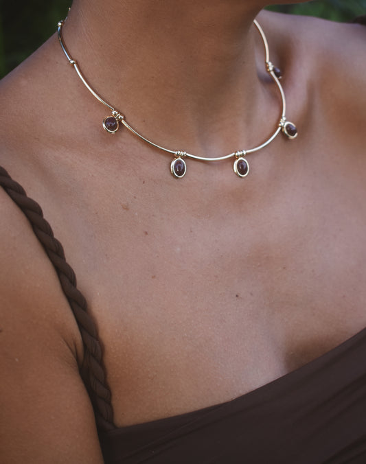 Choker Nômade Marrom