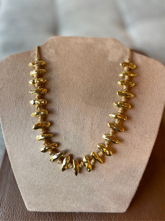 Colar Spring Corda Nude