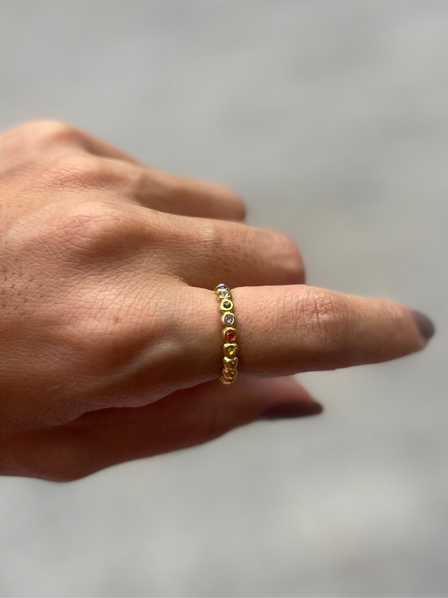 Anel Bolinhas Colors