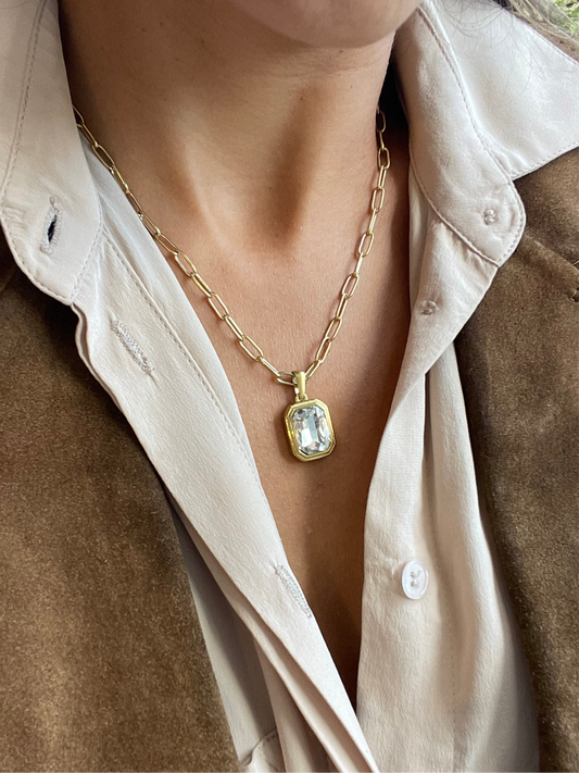 Colar Ponto de Luz Vintage