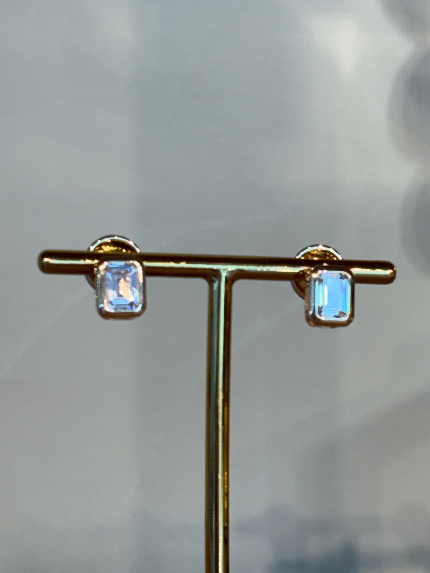 Brinco La Isla Retangle Cristal