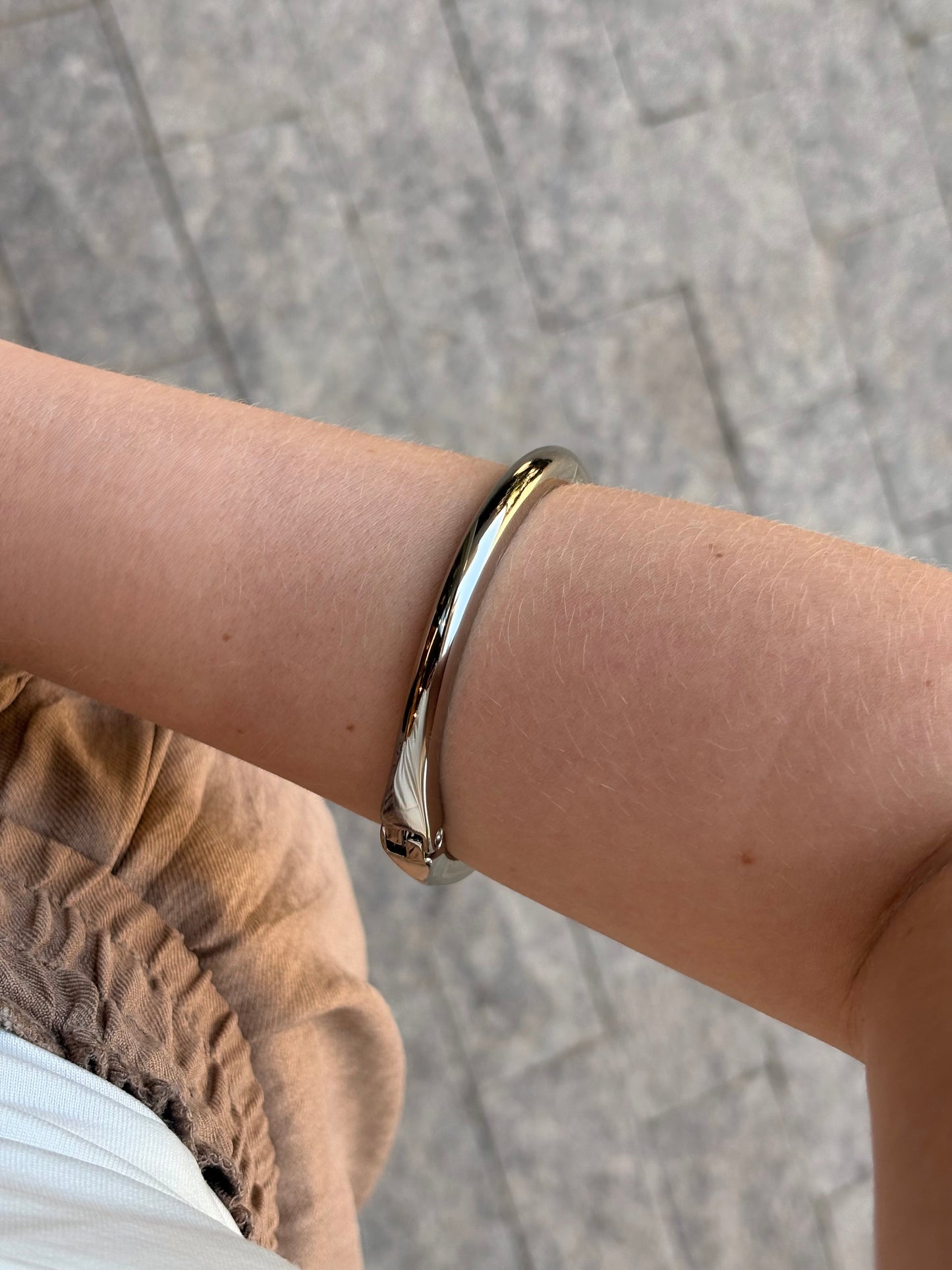 Bracelete Gaya Fino Prata