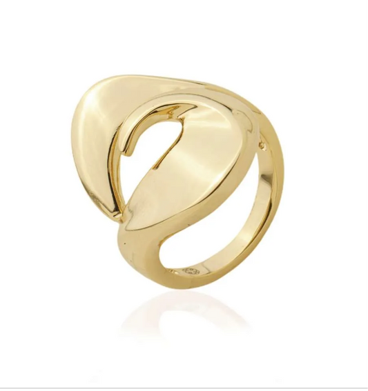 Anel Bold Curve Tam 22