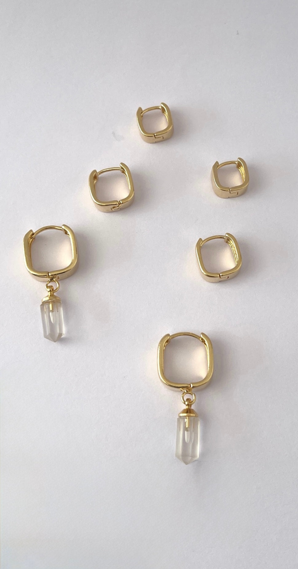 Brinco Argola Serene Cristal