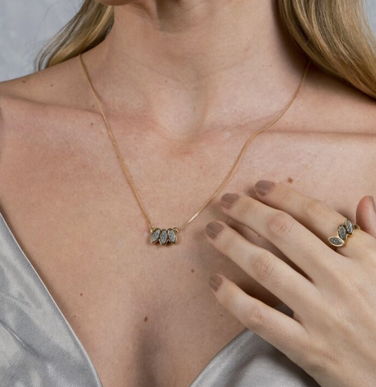 Colar Gratidão Platina