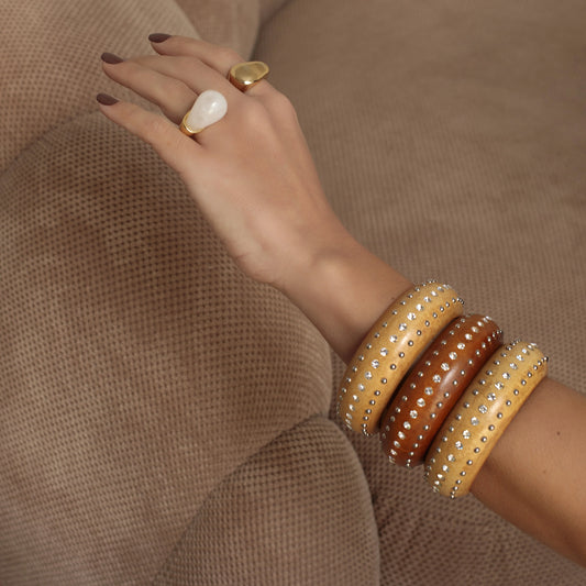 Bracelete Madeira Boho