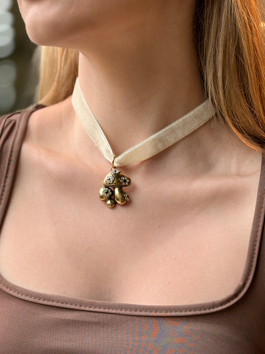 Colar Choker Mushroom Auror
