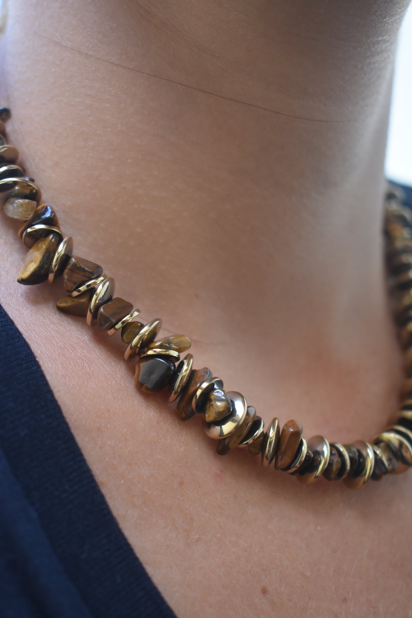 Colar Tierra Olho de Tigre