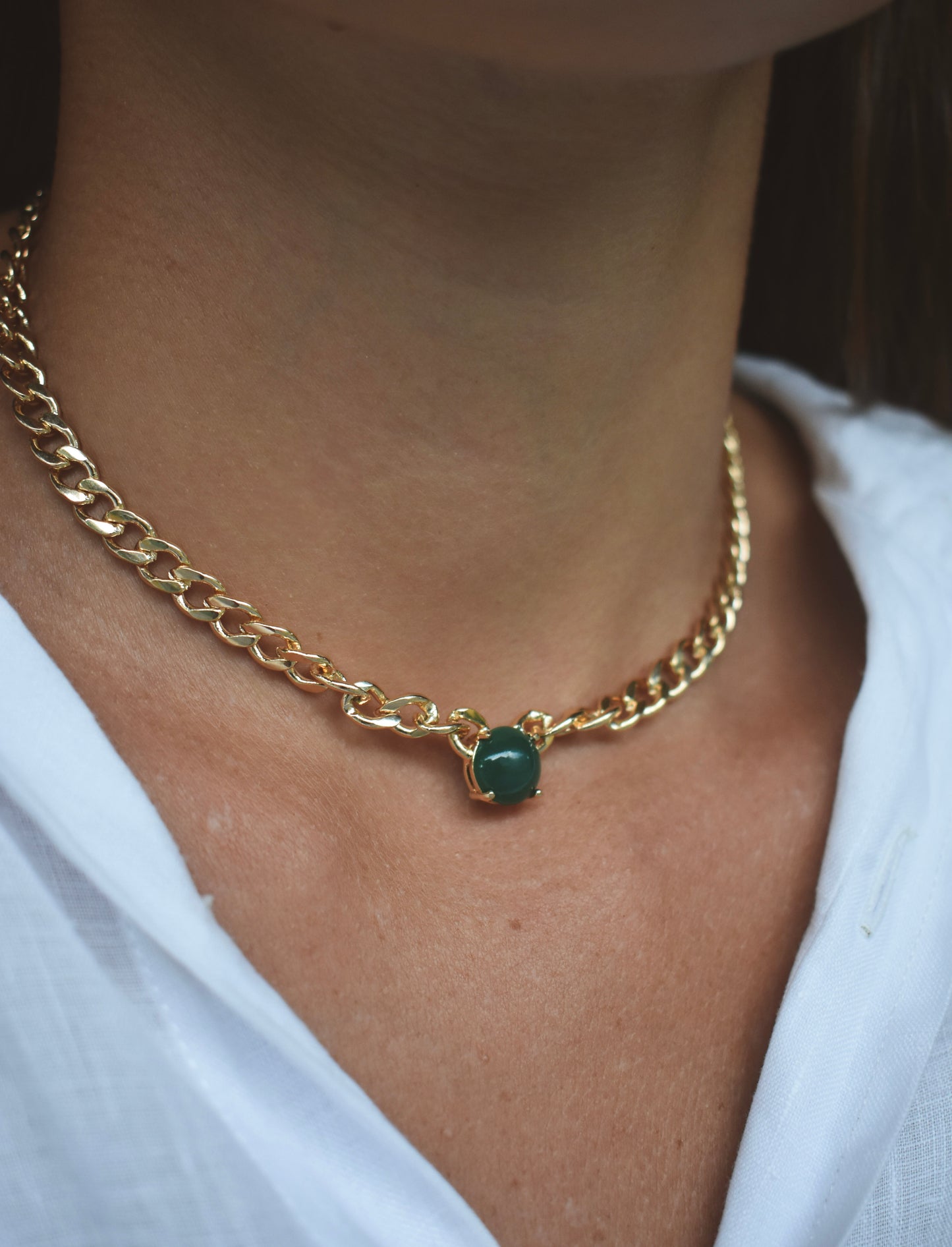 Colar Choker Tierra Verde