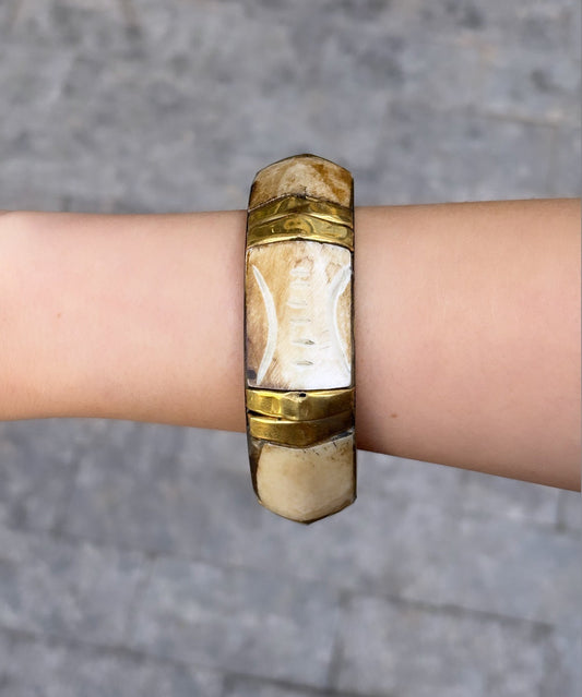Bracelete Marble Rústico Claro