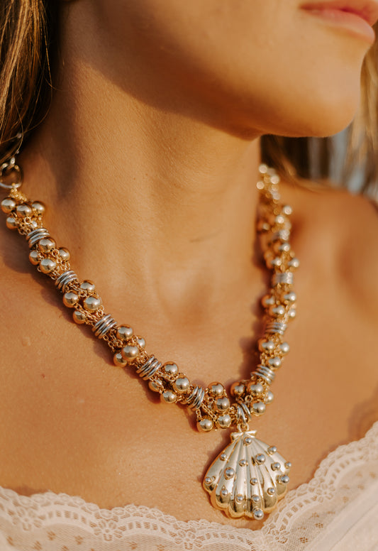 Colar La Isla Duo Shell