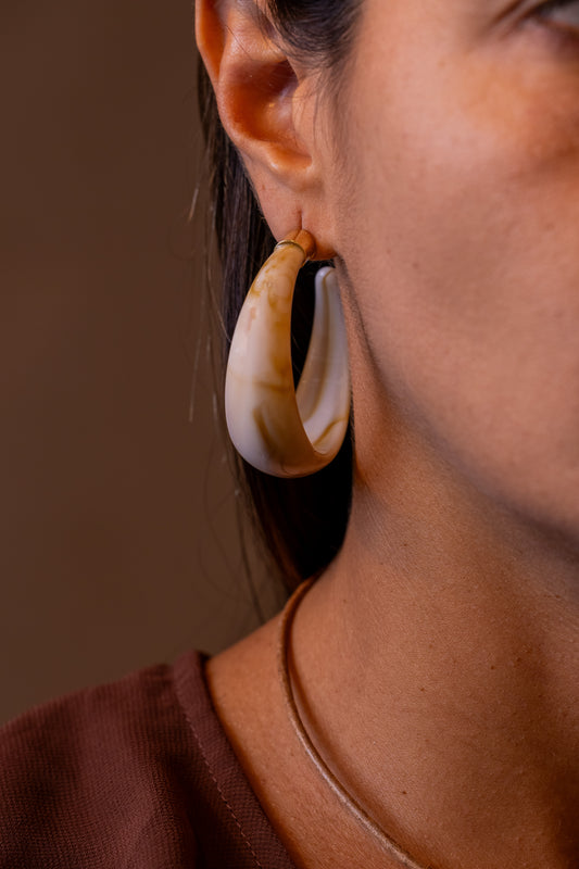 Brinco Resina Mescla