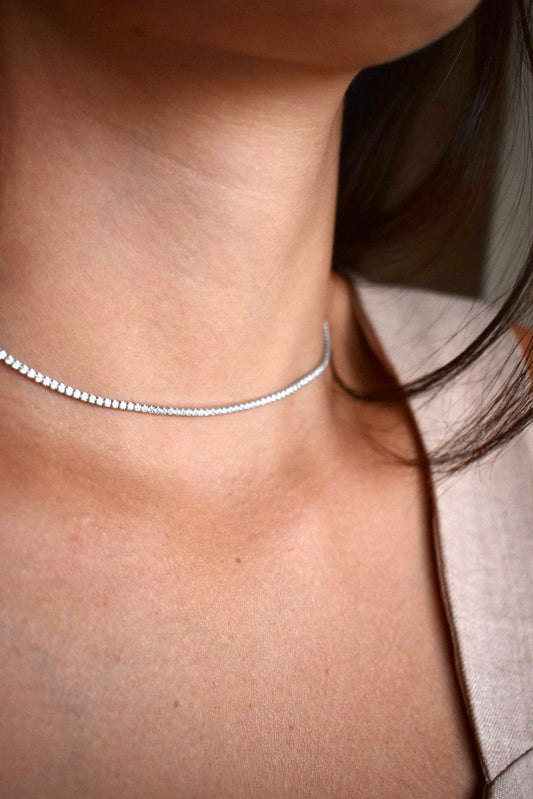 Colar Riviera Prata 925