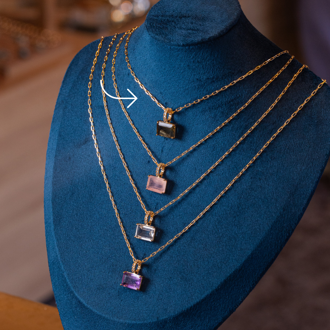 Colar Energy Quartzo Fumê