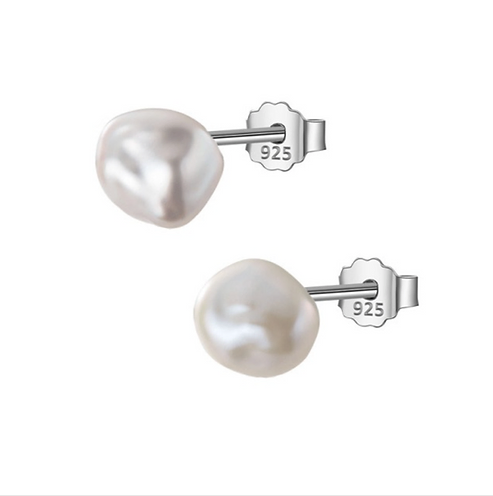 Brinco Perola Barroca