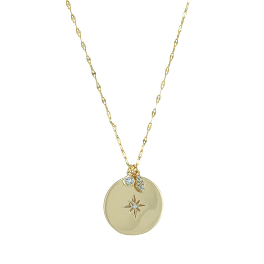 Colar Boho Star Dourado