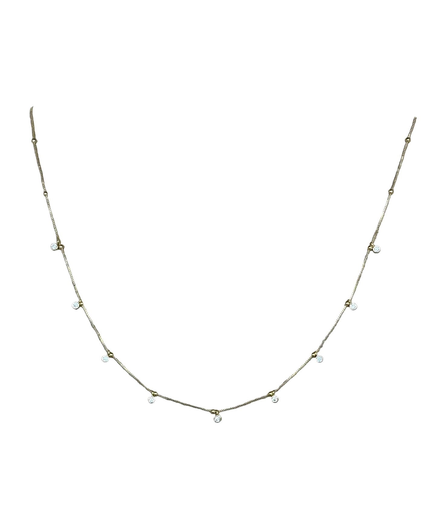 Colar Summer Longo Pontos De Luz 1