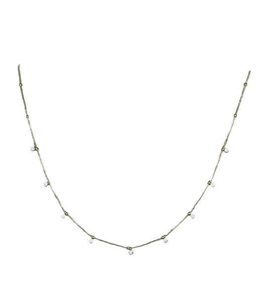 Colar Summer Longo Pontos De Luz 1