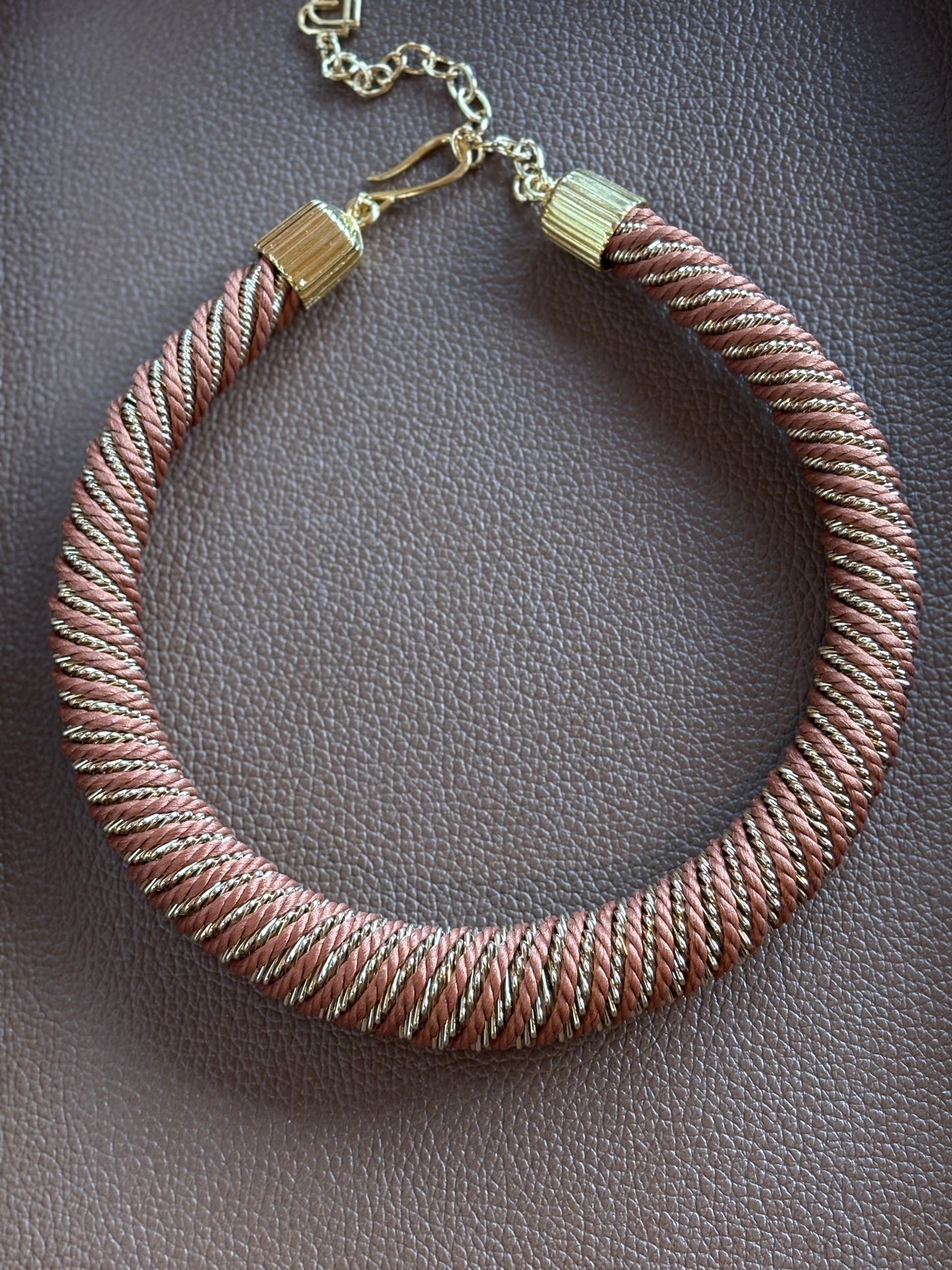 Colar Summer Corda Marrom