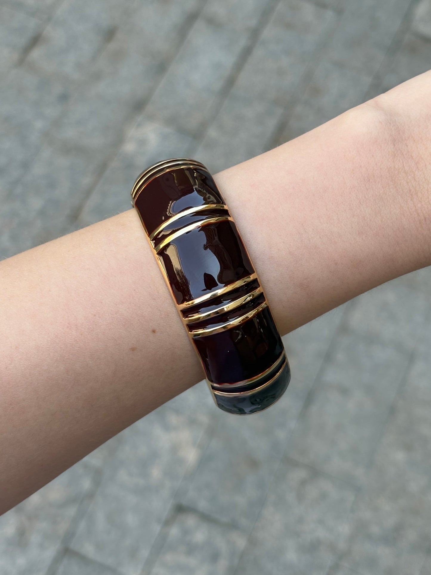 Bracelete Gaya Marrom