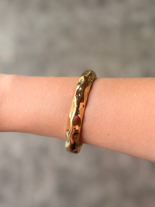 Bracelete Organic Dourado