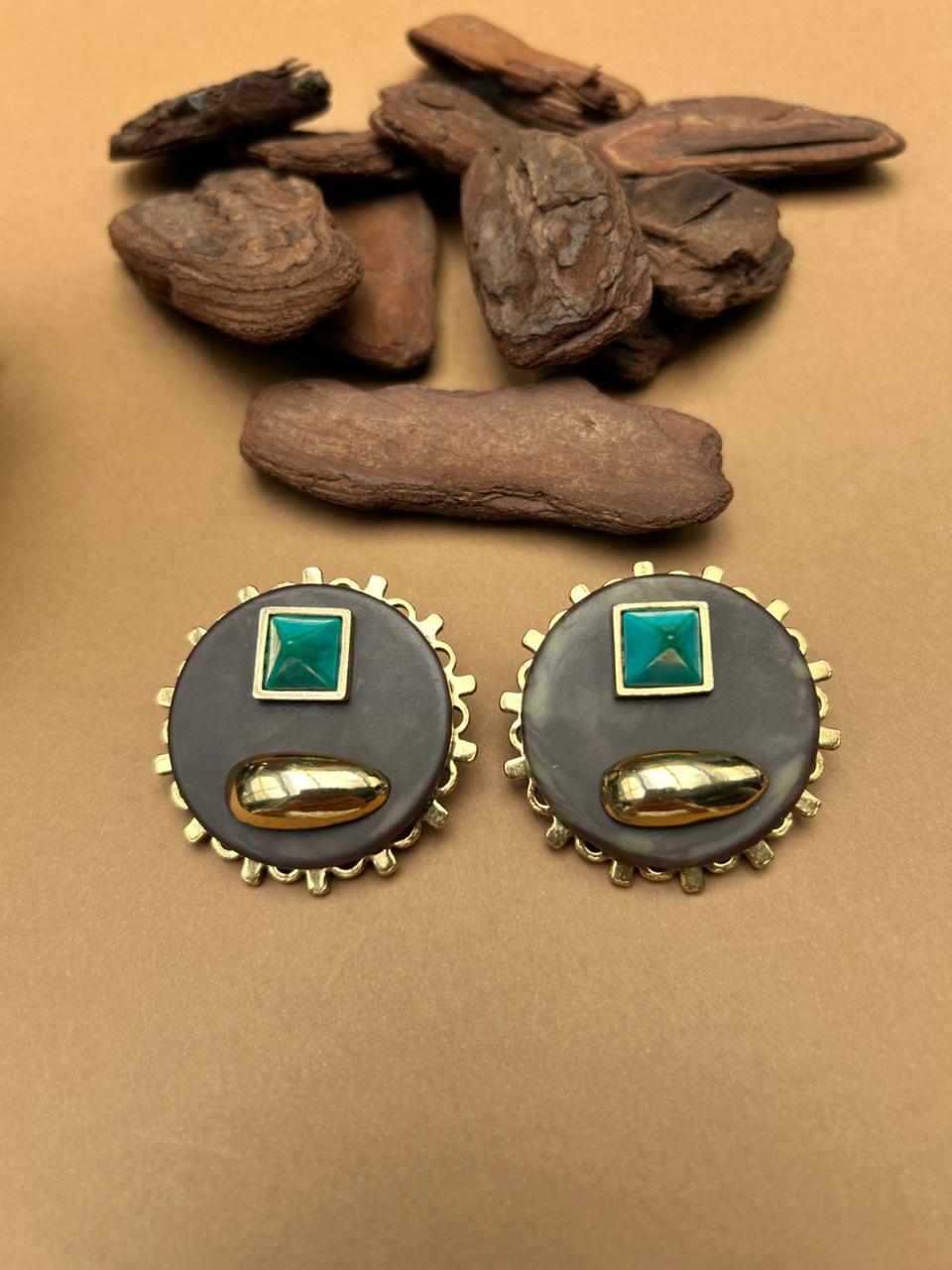 Brinco Serene Turquesa