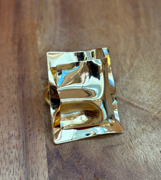 Anel La Isla Quadrado