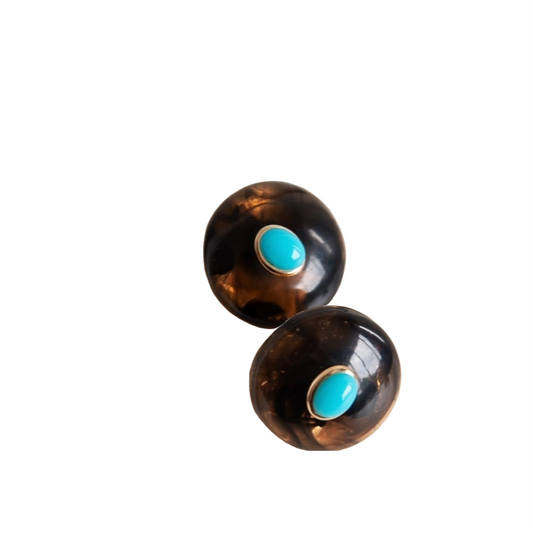 Brinco Bottom Turtle com turquesa