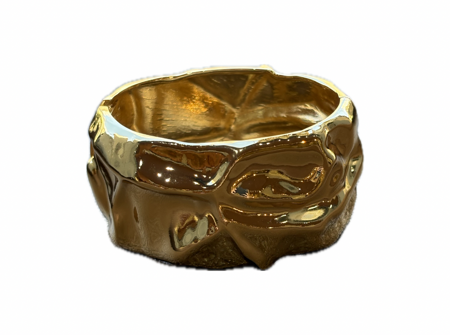 Bracelete Serene Organic Dourado