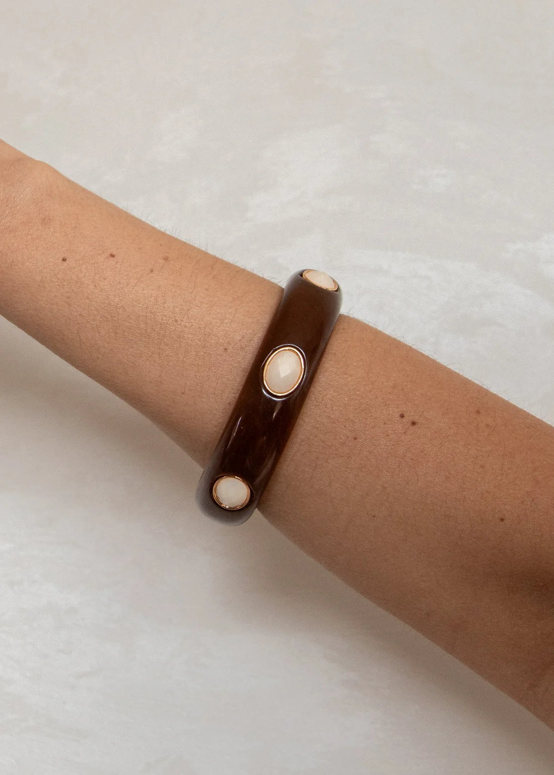 Bracelete Auror Âmbar Com Mescla