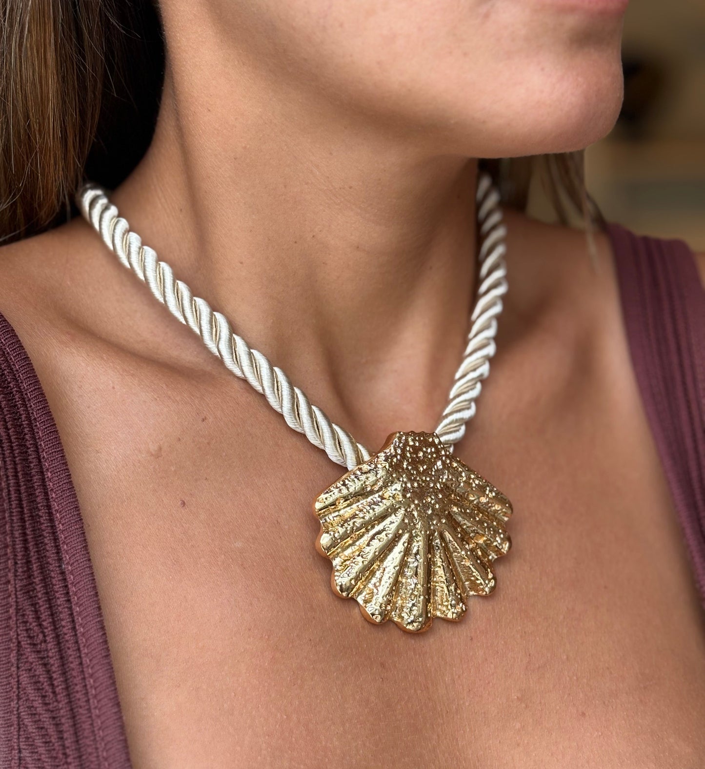 Colar Corda Verano Shell