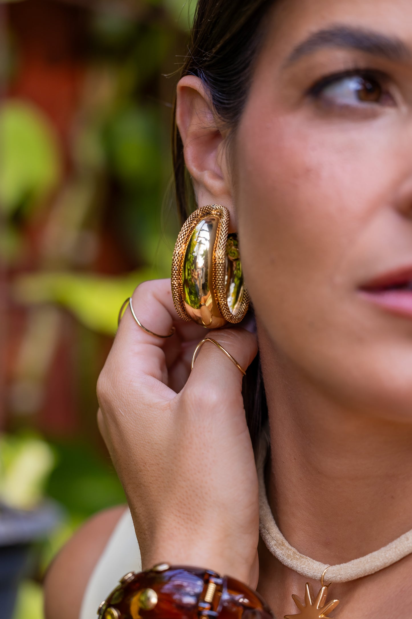 Brinco Argola Vintage Nômade