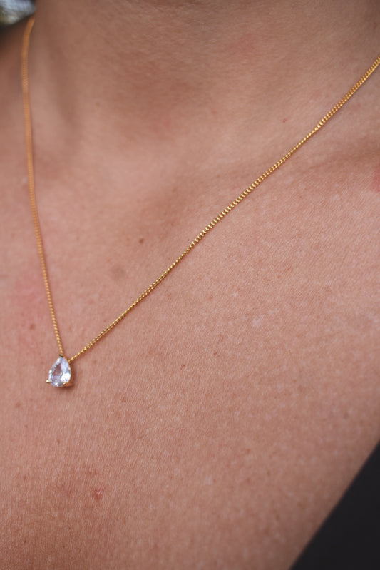 Colar Gota Dourado