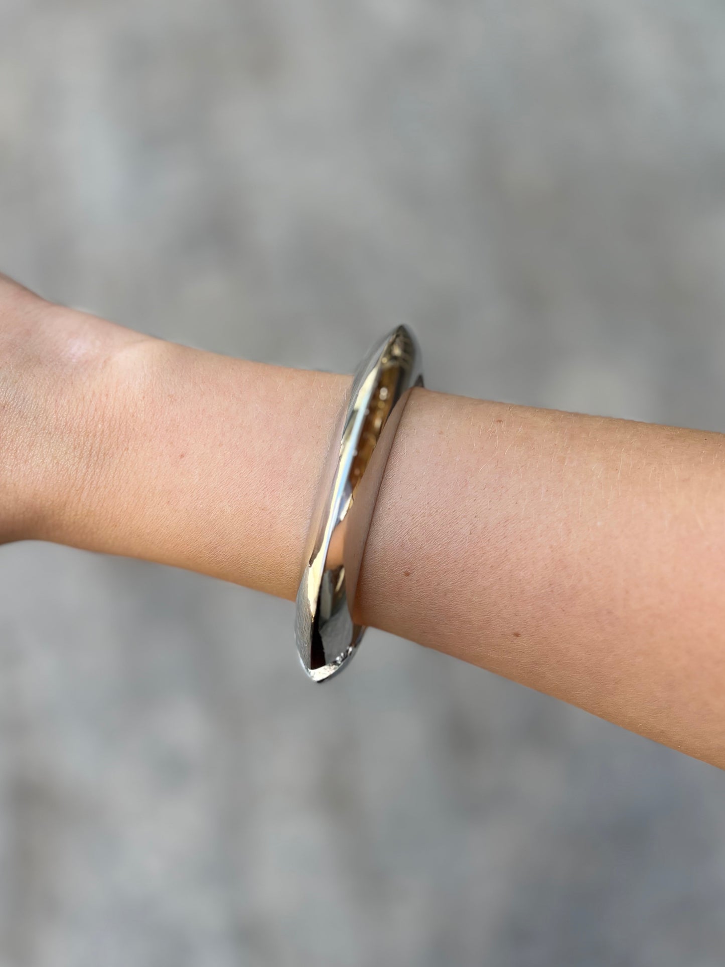 Bracelete Serene Circle Prata