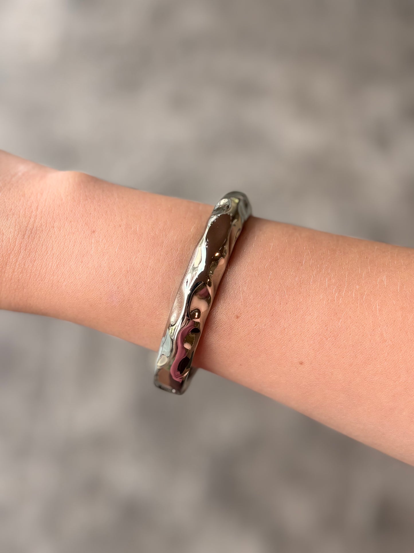 Bracelete Organic Prata