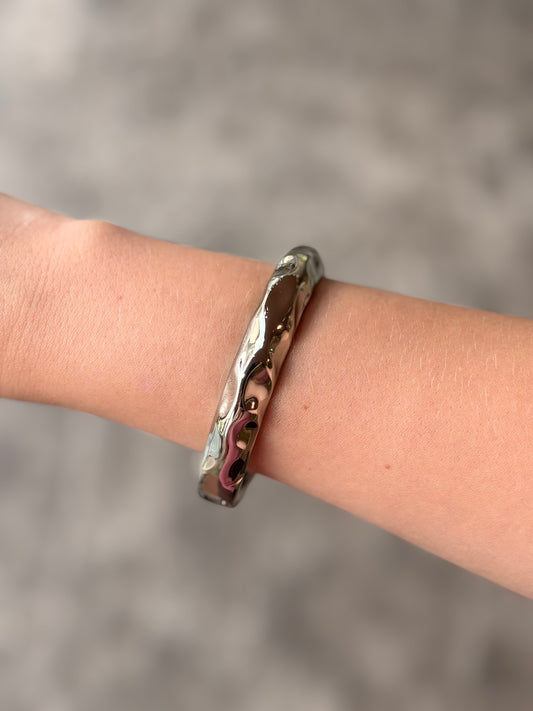 Bracelete Organic Prata