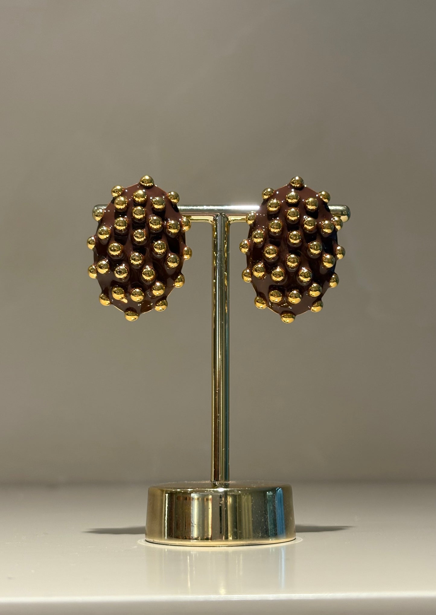 Brinco Ladybird Marrom