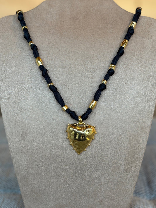 Colar  Heart Nômade Black