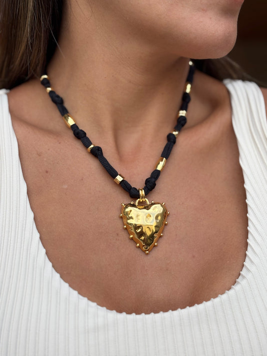 Colar  Heart Nômade Black
